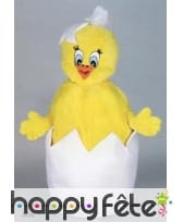 Mascotte poussin titi