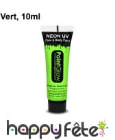 Maquillage phosphorescent visage et corps UV, 10ml, image 2