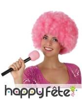 Micro rose en plastique avec manche noir