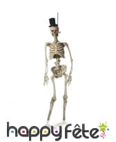 Marié squelette à suspendre avec yeux lumineux