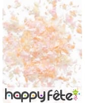 Mini sachet confettis ignifugé couleur pêche