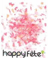 Mini sachet confettis ignifugé couleur rose