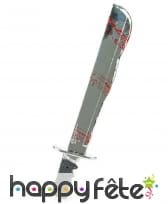Machette sonore de Jason, en plastique