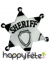 Médaille shérif métal, image 1