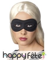 Masque satin noir