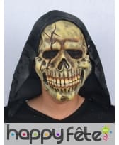 Masque tête de mort facial avec capuche, image 2