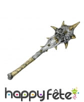 Massue tête de mort à pointes en latex