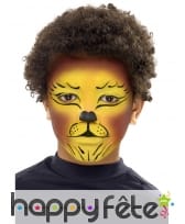 Maquillage visage animal sauvage, image 5