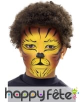 Maquillage visage animal sauvage, image 1