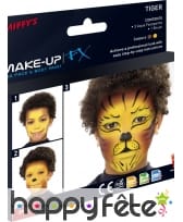 Maquillage visage animal sauvage, image 7