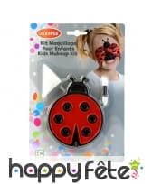 Maquillage visage de coccinelle pour enfant