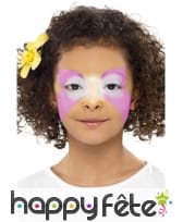 Maquillage visage papillon, image 4