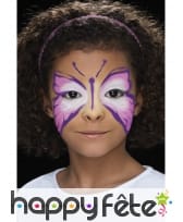 Maquillage visage papillon, image 5
