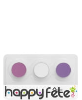 Maquillage visage papillon