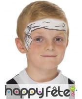 Maquillage visage pirate, image 4