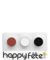 Maquillage visage pirate