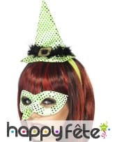 Masque vénitien vert