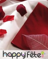 Nappe bleu marine vif damassée 1.20m x 50m, image 1