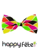 Noeud d'arlequin fluo