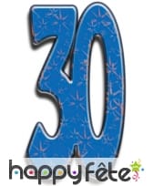 Nombre d'anniversaire géant en carton plat, 171cm, image 4