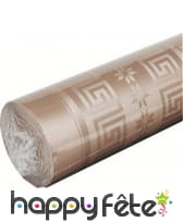 Nappe daim damassée 1.20m x 6 m