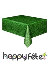 Nappe imprimée herbe verte de 137 x 274cm, image 2