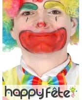 Noeud papillon de clown coloré pour adulte