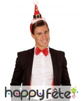 Noeud papillon et chapeau pointu de Noël, image 1