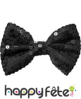 Noeud papillon noir à paillettes, image 1