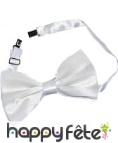 Noeud papillon rouge, attache réglable, image 1