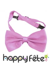 Noeud papillon rouge, attache réglable, image 3