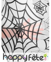 Nappe transparent motifs toiles d araignées, image 1
