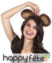 Oreilles de singe sur serre-tête