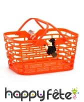 Panier à bonbons noir ou orange pour Halloween, image 2