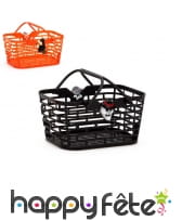 Panier à bonbons noir ou orange pour Halloween