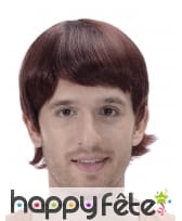 Perruque auburn courte pour homme, image 2