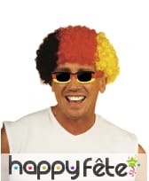 Perruque afro drapeau Allemand, image 2