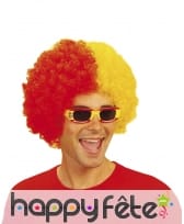 Perruque afro drapeau Espagnol, image 2