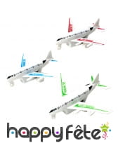 Petit avion de ligne à rétro-friction