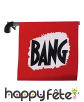 Pistolet avec drapeau bang, image 1