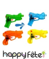 Pistolet à eau double jets coloré