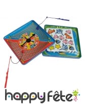 Pêche à la ligne magnétique de voyage