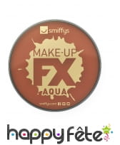 Peinture à l'eau brune