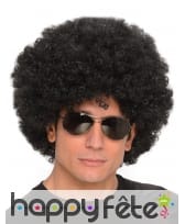 Perruque afro noire coupe volumineuse