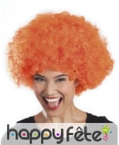 Perruque afro orange, image 2