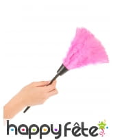 Plumeau avec plumes roses, 35cm, image 1