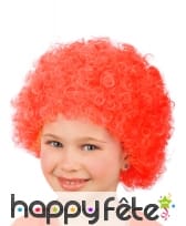 Perruque afro rouge pour enfant, image 2
