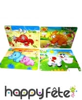 Puzzle animaux rigolot de 49 pièces