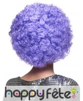 Perruque afro violette volumineuse, image 2