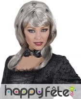Perruque blonde avec araignées, image 1